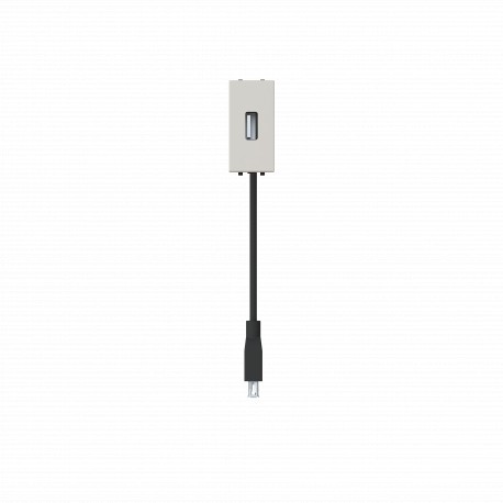 Niessen 2CLA215591N6201 Toma USB hembra-hembra con latiguillo DN